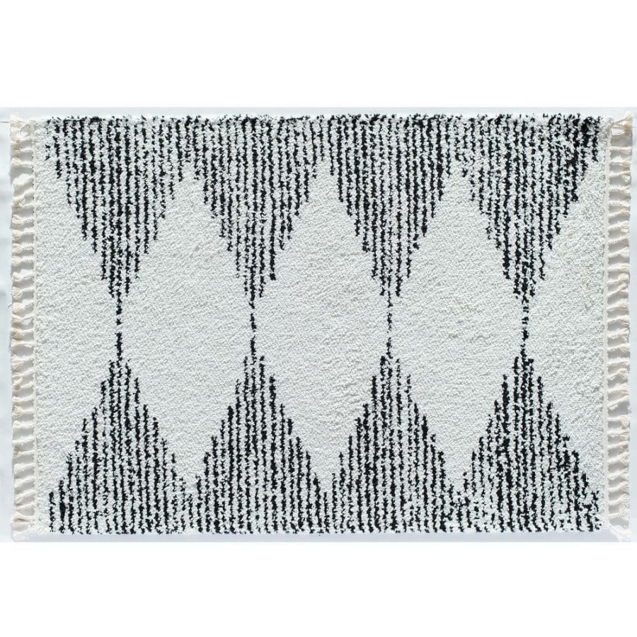 Rugs * | Mason Shag Heath White 2 Ft. X 4 Ft. Area Rug By Cosmoliving By Cosmopolitan