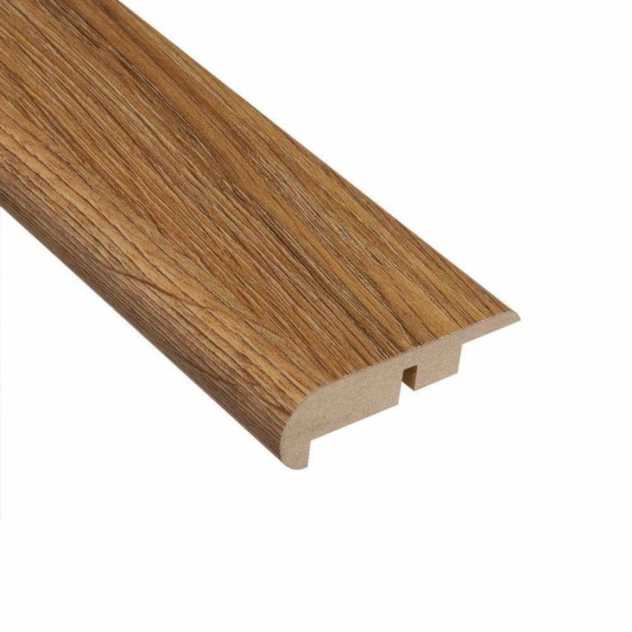 Laminate Flooring * | Palace Oak Light 7/16 In. Thick X 2-1/4 In. Wide X 94 In. Length Laminate Stairnose Molding By Homelegend