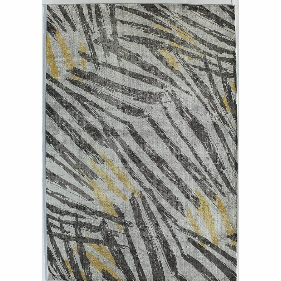 Rugs * | Celine Goldentouch Gray 8 Ft. X 10 Ft. Area Rug By Cosmoliving By Cosmopolitan