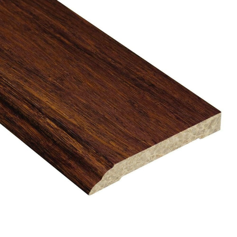 Hardwood Flooring * | Strand Woven Sapelli 1/2 In. Thick X 3-1/2 In. Wide X 94 In. Length Bamboo Wall Base Molding By Homelegend