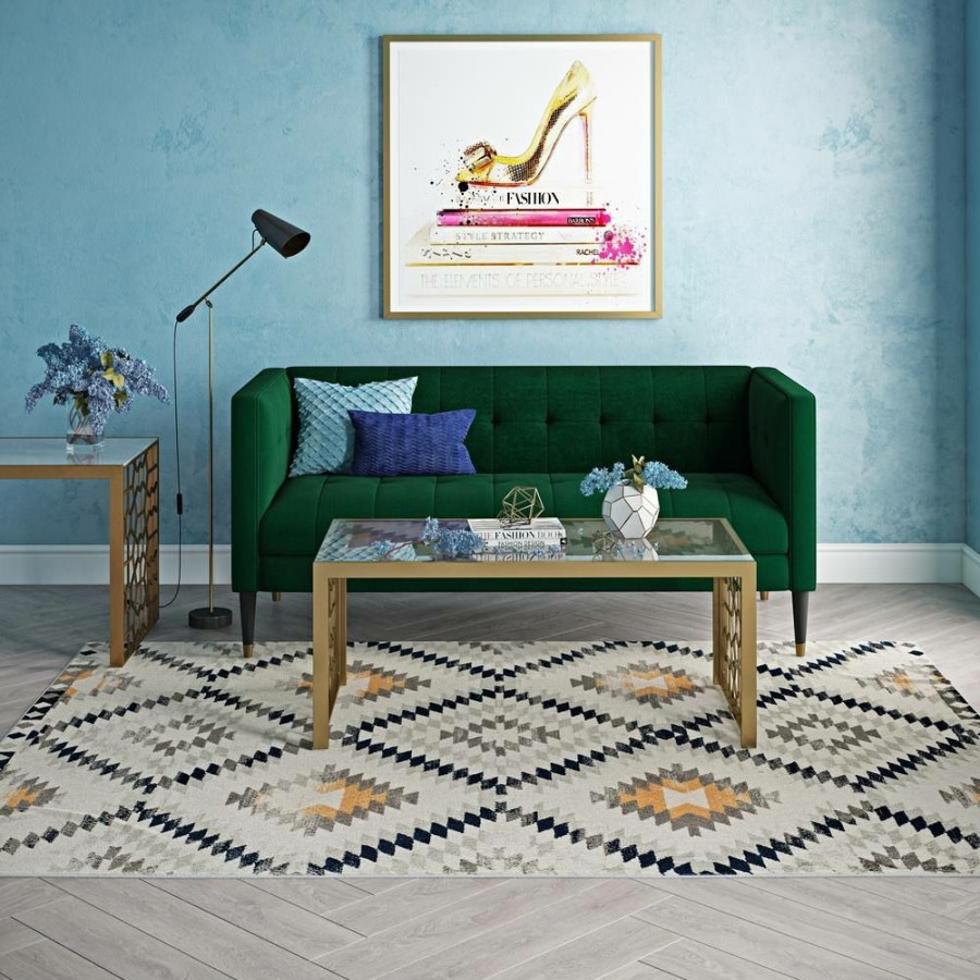 Rugs * | Bodrum Kilim Gold Beige 7 Ft. X 9 Ft. Area Rug By Cosmoliving By Cosmopolitan