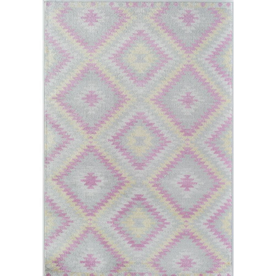 Rugs * | Bodrum Bubblegum Gray 5 Ft. X 7 Ft. Area Rug By Cosmoliving By Cosmopolitan