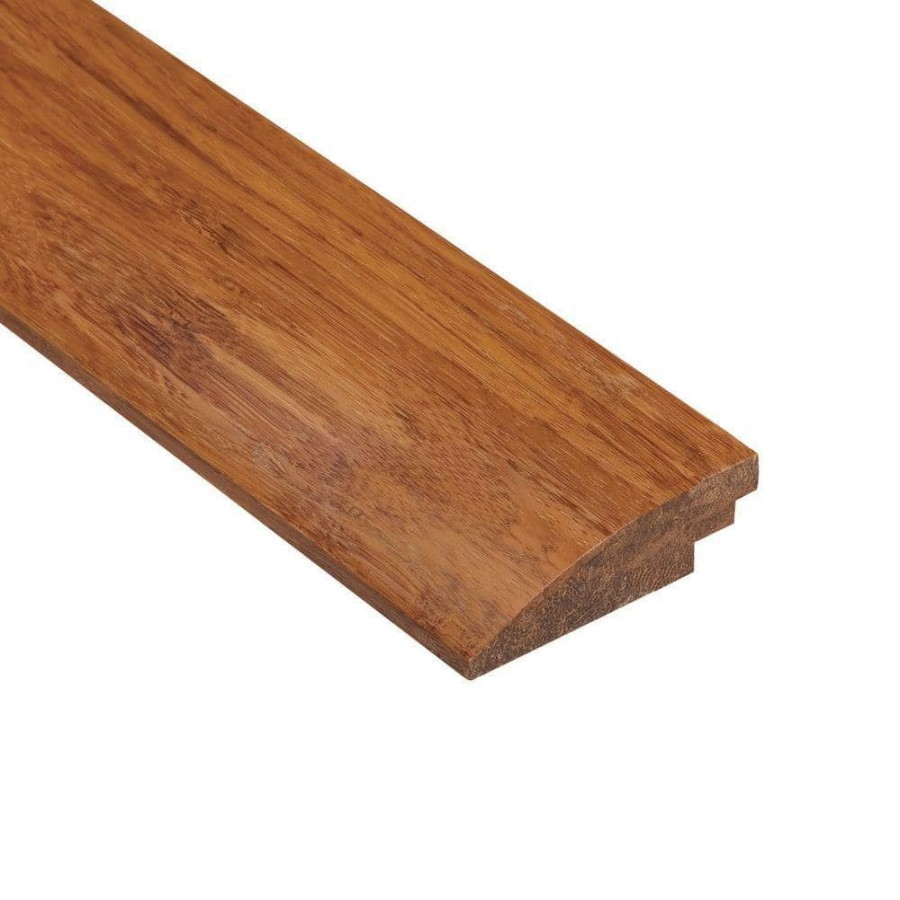 Hardwood Flooring * | Strand Woven Harvest 3/8 In. Thick X 2 In. Wide X 47 In. Length Bamboo Hard Surface Reducer Molding By Homelegend