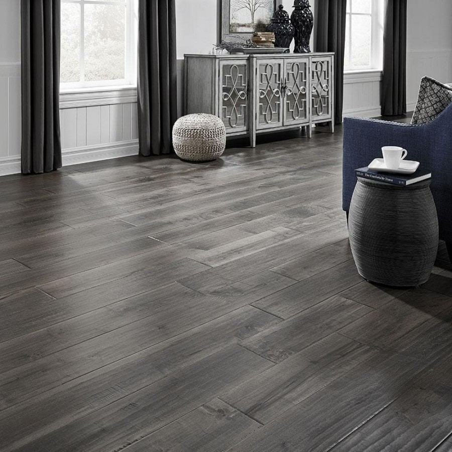 Hardwood Flooring * | Castle Rock 9/16 In. T X 7-1/2 In. W X Varying Length Engineered Hardwood Flooring (31.09 Sq. Ft.) By Homelegend