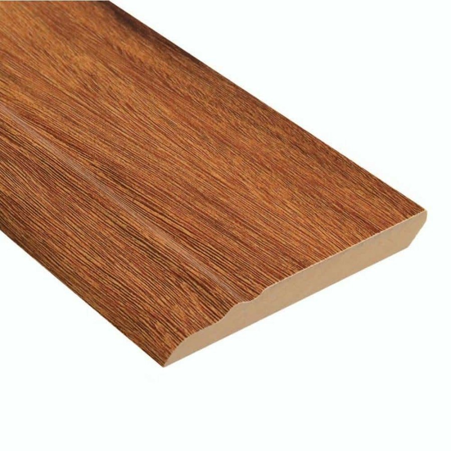 Laminate Flooring * | High Gloss Natural Mahogany 1/2 In. Thick X 3-13/16 In. Wide X 94 In. Length Laminate Wall Base Molding By Homelegend