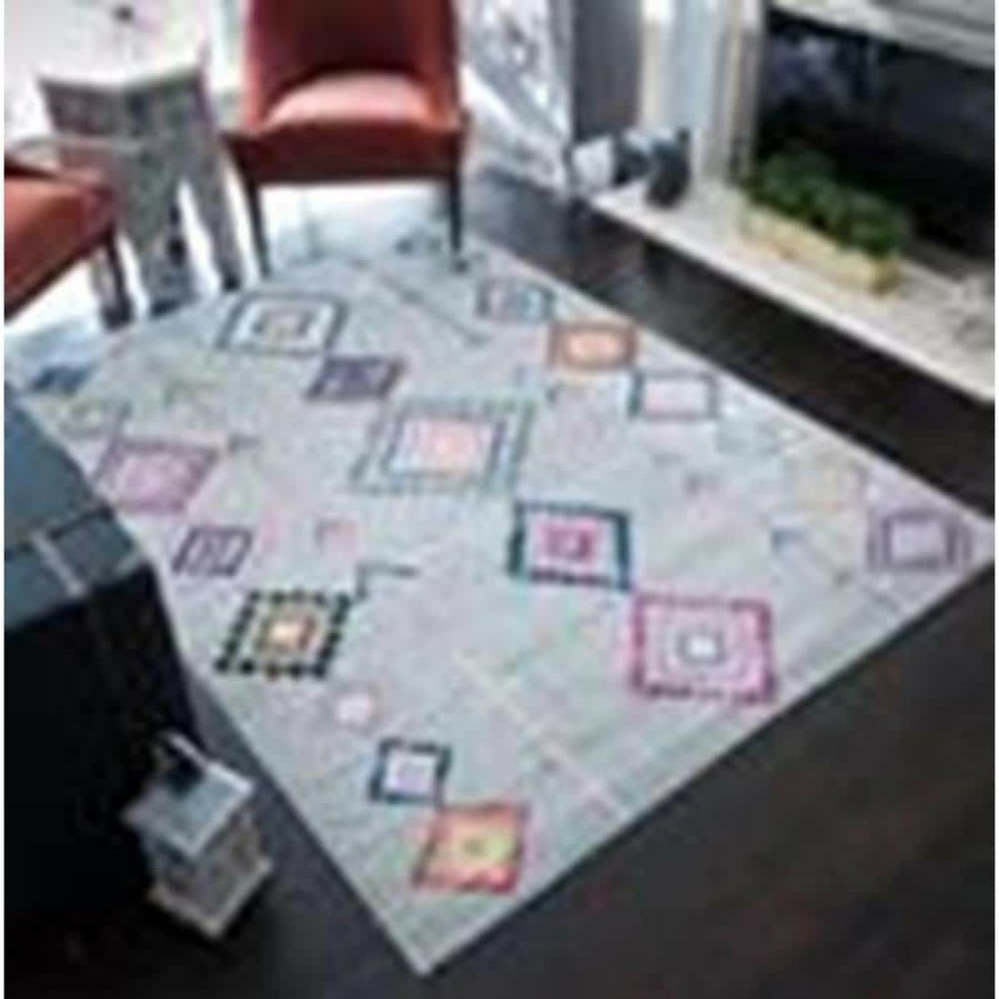 Rugs * | Blume Prabal Gray 8 Ft. X 10 Ft. Area Rug By Cosmoliving By Cosmopolitan