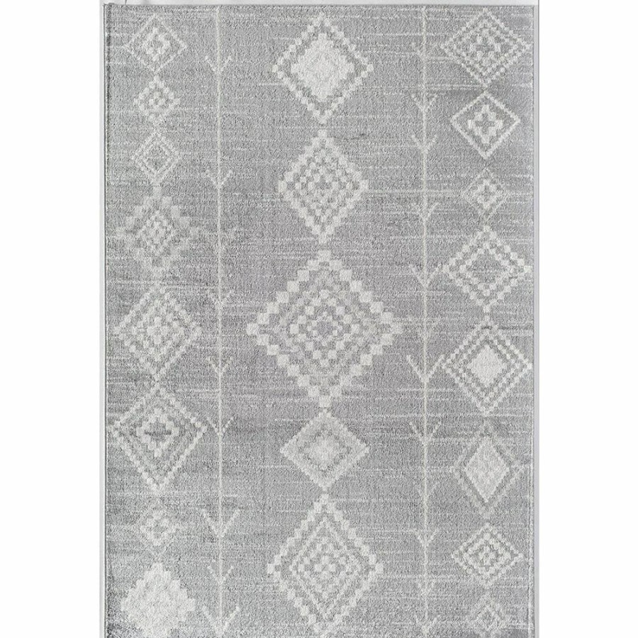 Rugs * | Soleil Native Driftwood Tribal Moroccan Gray 8 Ft. X 12 Ft. Area Rug By Cosmoliving By Cosmopolitan