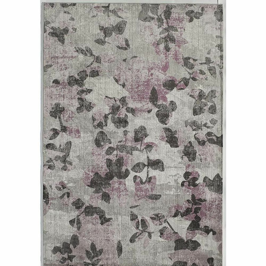 Rugs * | Celine Pink Elegance Gray 8 Ft. X 10 Ft. Area Rug By Cosmoliving By Cosmopolitan