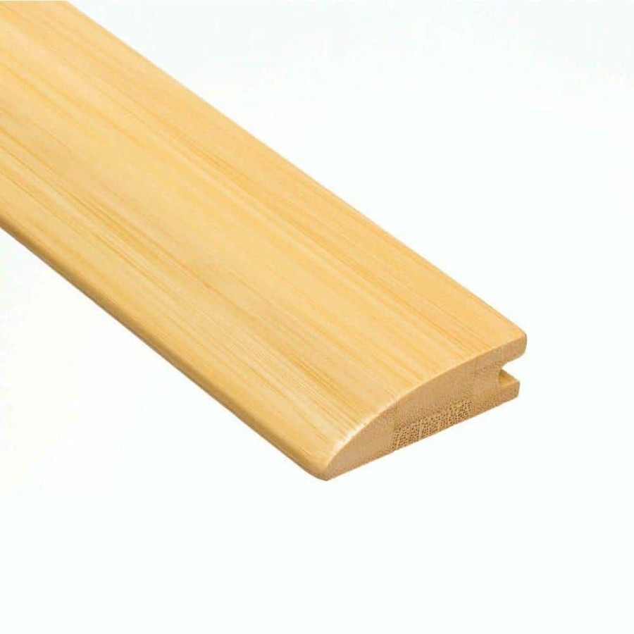 Hardwood Flooring * | Horizontal Natural 9/16 In. Thick X 2 In. Wide X 47 In. Length Bamboo Hard Surface Reducer Molding By Homelegend