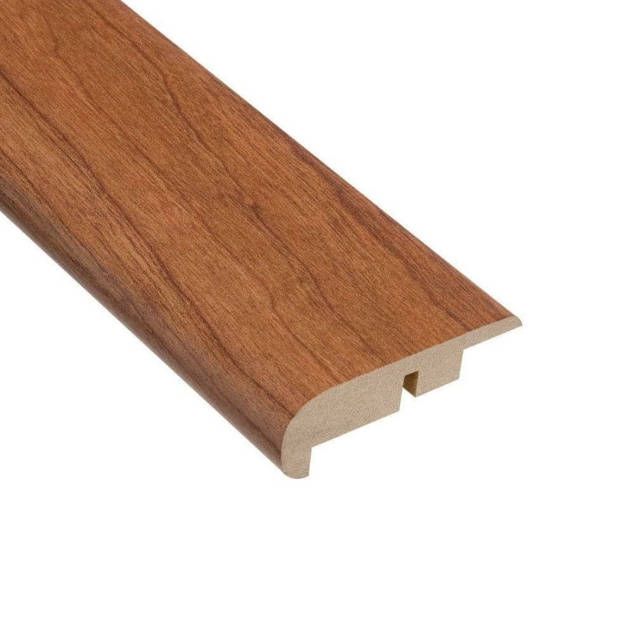 Laminate Flooring * | Canyon Cherry 7/16 In. Thick X 2-1/4 In. Wide X 94 In. Length Laminate Stairnose Molding By Homelegend