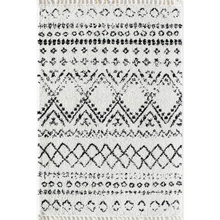 Rugs * | Mason Shag Whisper White 2 Ft. X 8 Ft. Area Rug By Cosmoliving By Cosmopolitan