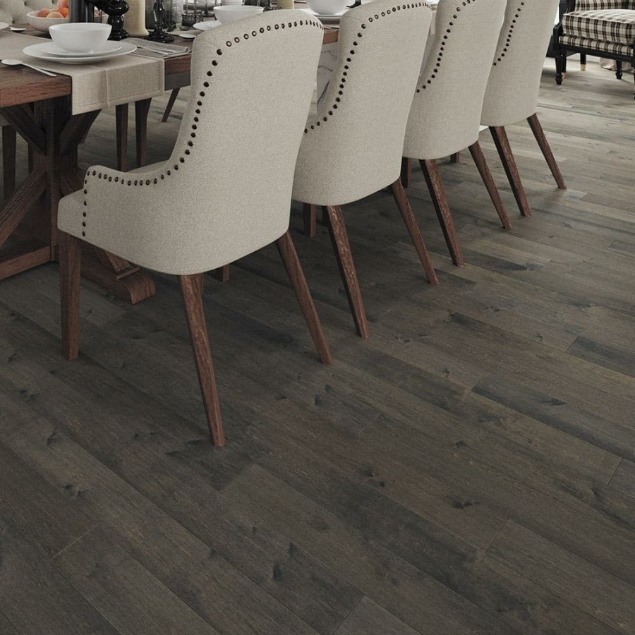 Hardwood Flooring * | American Maple 3/8 In. T X 6-1/2 In. W X Varying Length Water Resistant Click Lock Hardwood Flooring (25.73 Sq. Ft.) By Homelegend