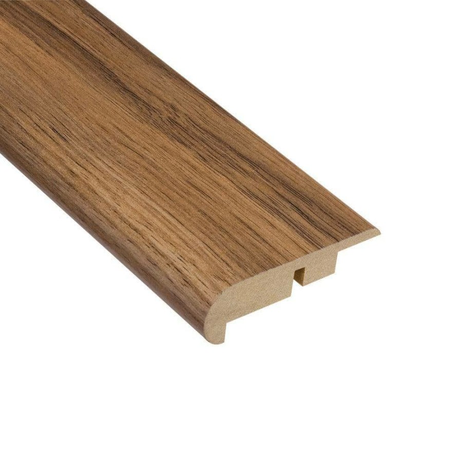 Laminate Flooring * | Harmony Walnut 7/16 In. Thick X 2-1/4 In. Wide X 94 In. Length Laminate Stairnose Molding By Homelegend