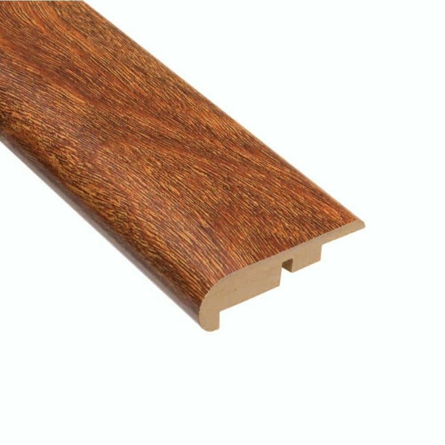 Laminate Flooring * | High Gloss Natural Mahogany 7/16 In. Thick X 2-1/4 In. Wide X 94 In. Length Laminate Stair Nose Molding By Homelegend