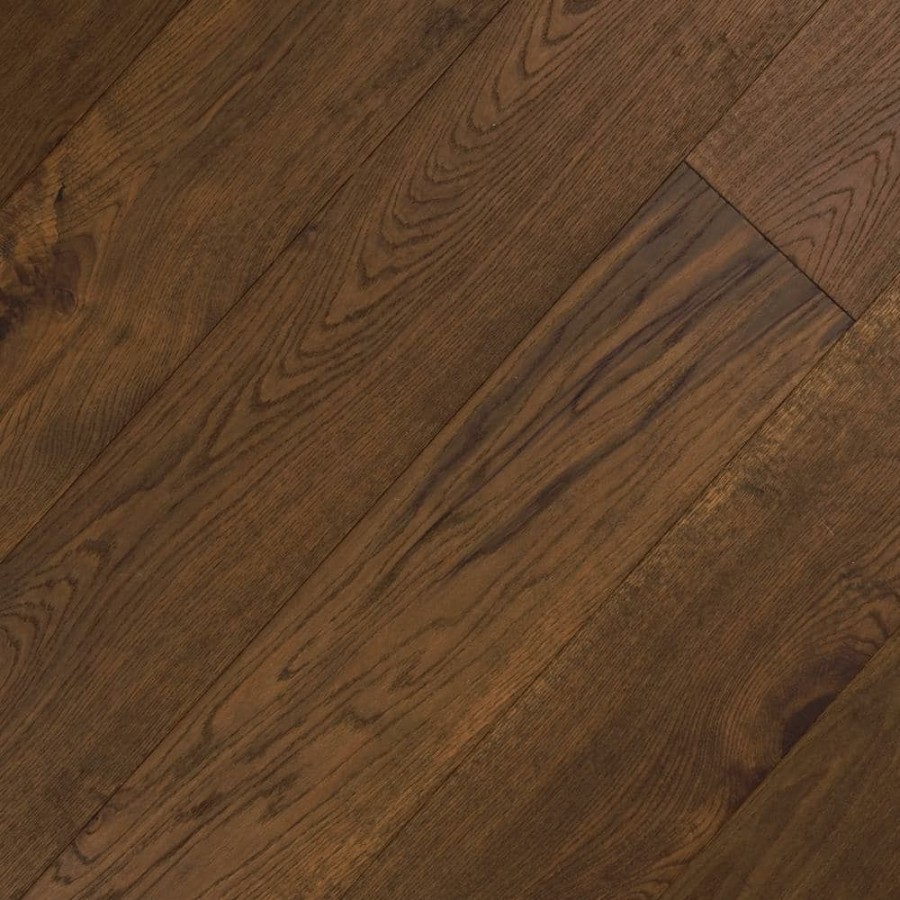 Hardwood Flooring * | Wire Brushed Dawn Oak 3/8 In. T X 7.5 In. Wx Varying L Click Lock Exotic Engineered Hardwood Flooring (30.92 Sq.Ft/Case) By Homelegend