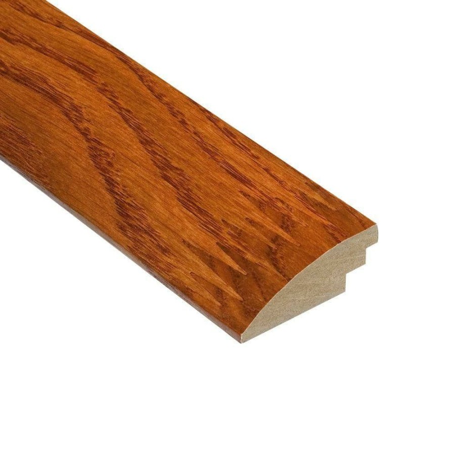 Hardwood Flooring * | High Gloss Oak Gunstock 3/4 In. Thick X 2 In. Wide X 78 In. Length Hard Surface Reducer Molding By Homelegend