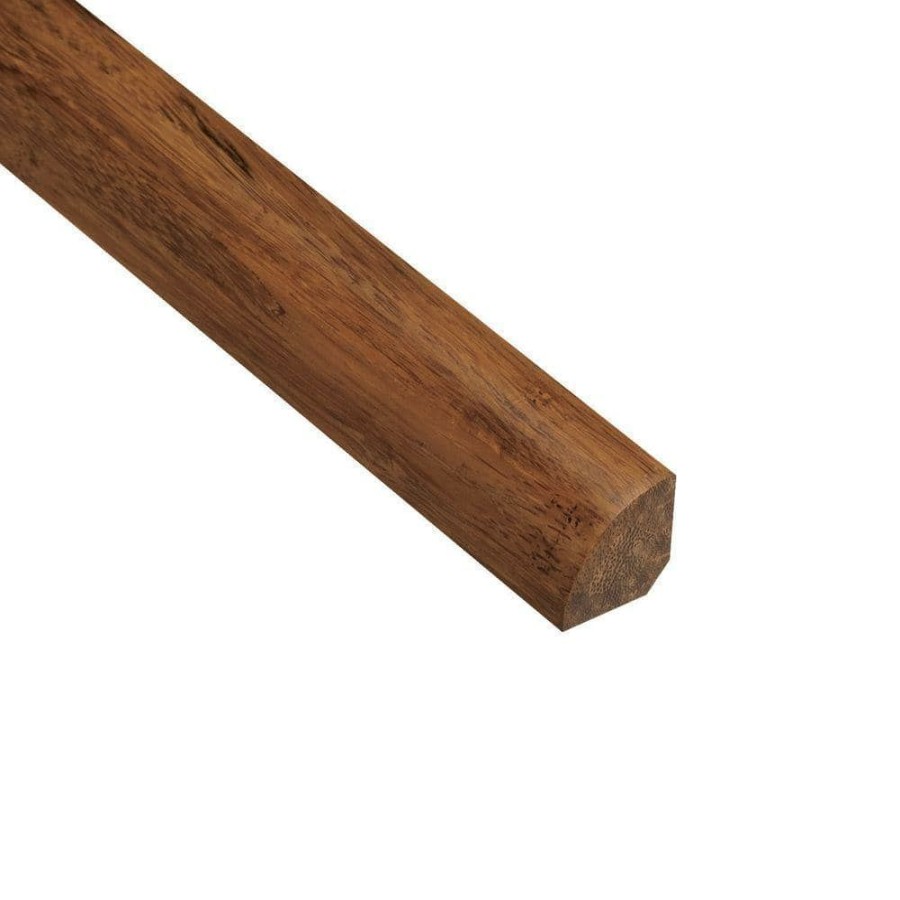 Hardwood Flooring * | Strand Woven Saddle 3/4 In. Thick X 3/4 In. Wide X 94 In. Length Bamboo Quarter Round Molding By Homelegend