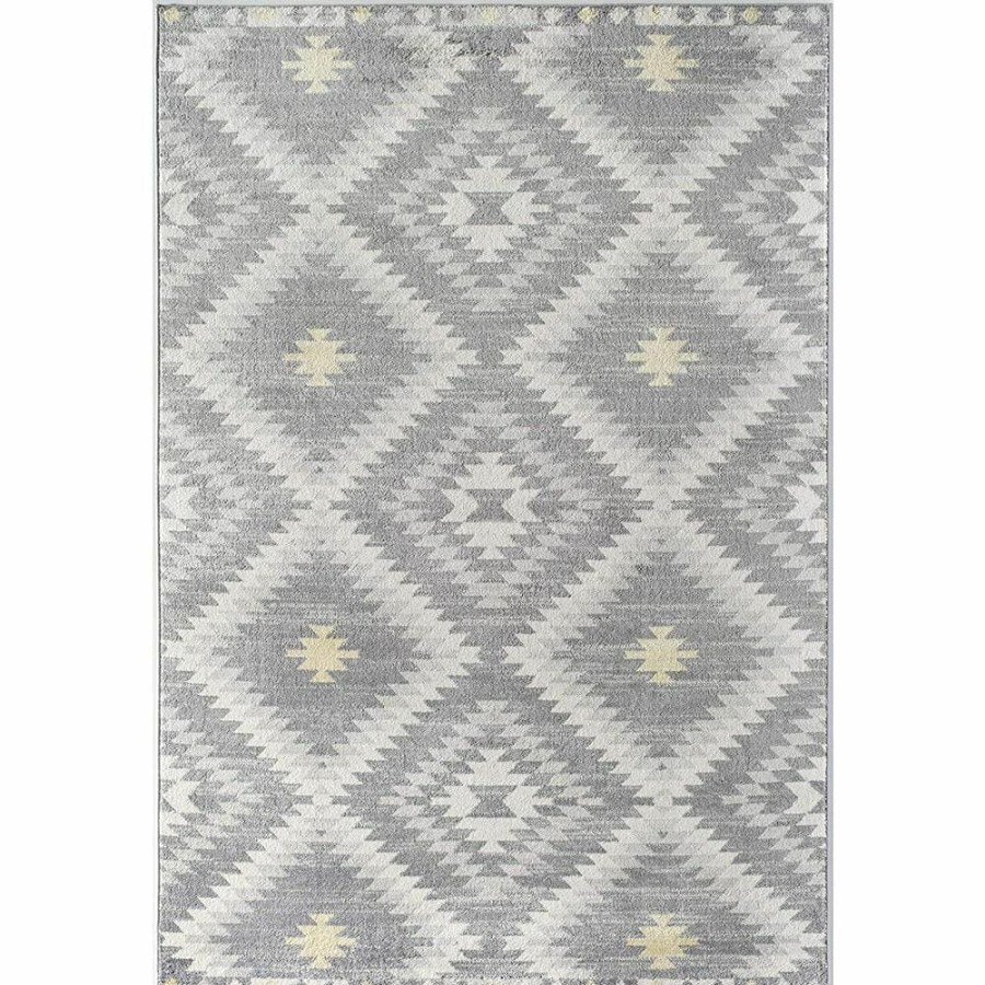 Rugs * | Bodrum Kilim Gray 8 Ft. X 10 Ft. Area Rug By Cosmoliving By Cosmopolitan