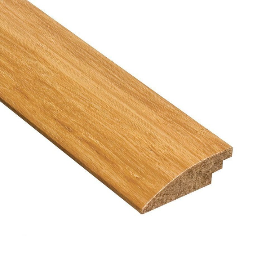 Hardwood Flooring * | Strand Woven Natural 9/16 In. Thick X 2 In. Wide X 78 In. Length Bamboo Hard Surface Reducer Molding By Homelegend