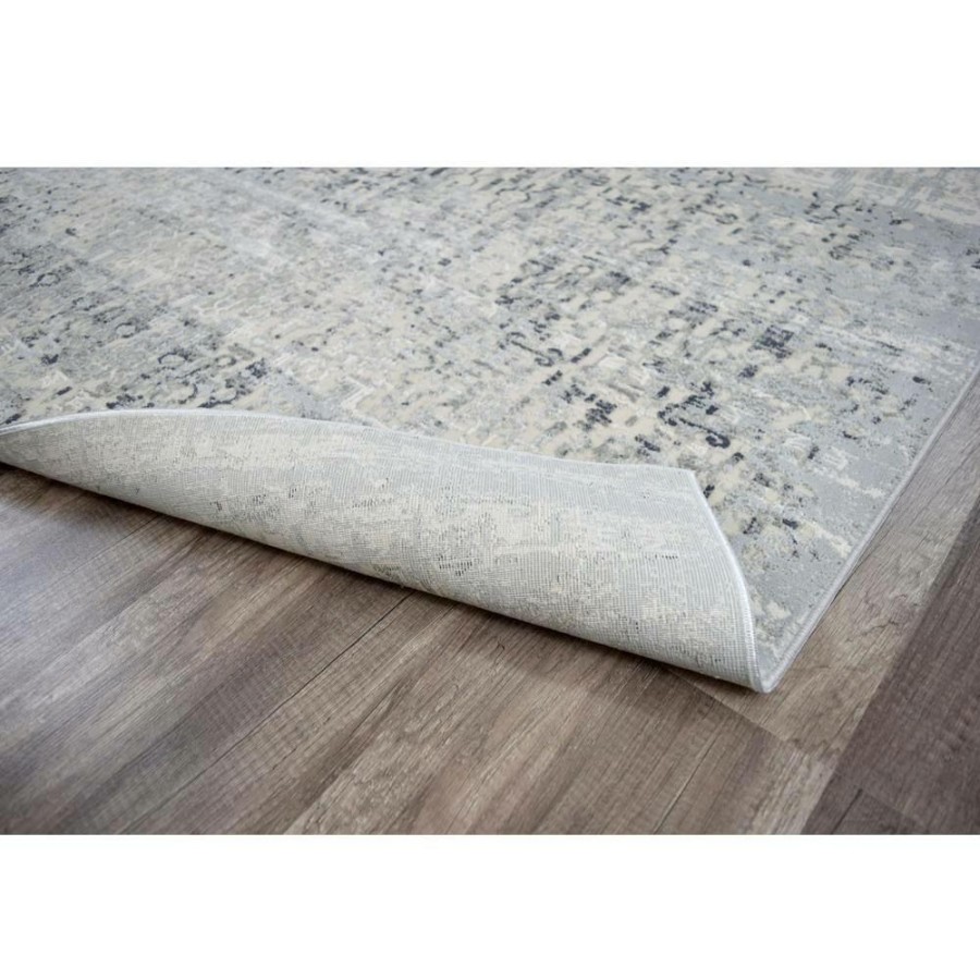 Rugs * | Jessah Duchess Icicle White 8 Ft. X 10 Ft. Transitional Vintage Area Rug By Cosmoliving By Cosmopolitan