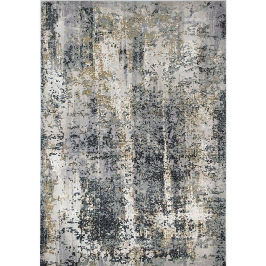 Rugs * | Auden Astor Yellow Transitional Abstract 8 Ft. X 10 Ft. Area Rug By Cosmoliving By Cosmopolitan