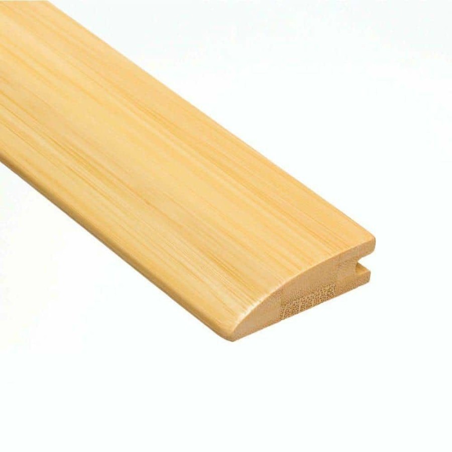 Hardwood Flooring * | Horizontal Natural 9/16 In. Thick X 2 In. Wide X 78 In. Length Bamboo Hard Surface Reducer Molding By Homelegend