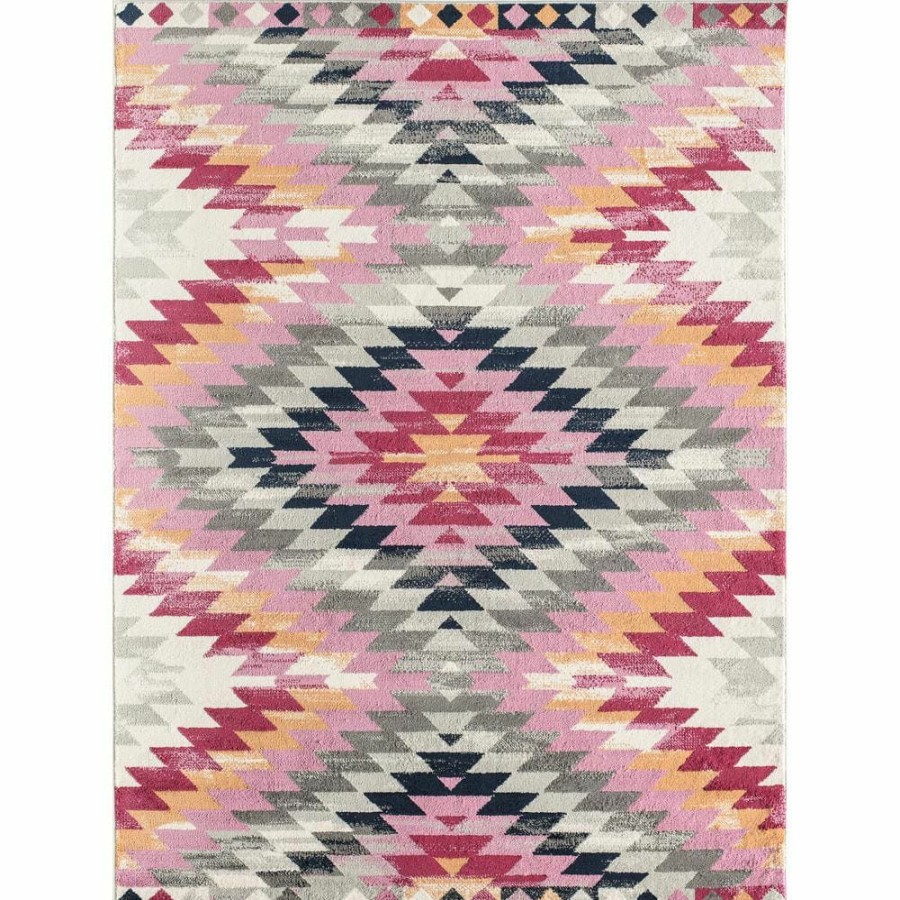 Rugs * | Blume Paola Pink 5 Ft. X 7 Ft. Area Rug By Cosmoliving By Cosmopolitan