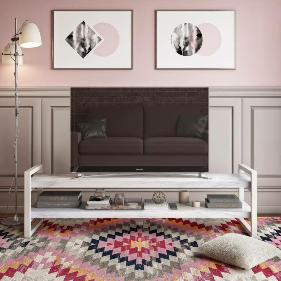 Rugs * | Blume Paola Pink 8 Ft. X 10 Ft. Area Rug By Cosmoliving By Cosmopolitan