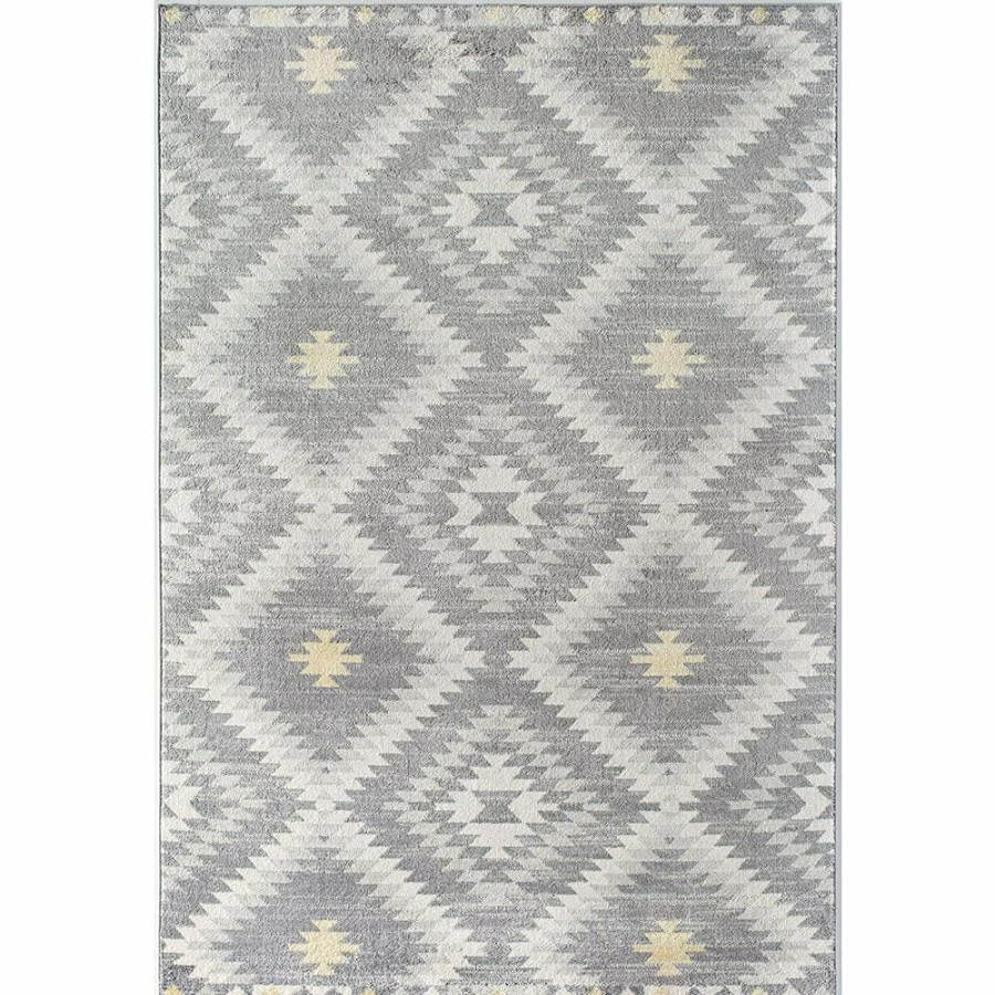 Rugs * | Soleil Kilim Gray 8 Ft. X 12 Ft. Tribal Moroccan Area Rug By Cosmoliving By Cosmopolitan