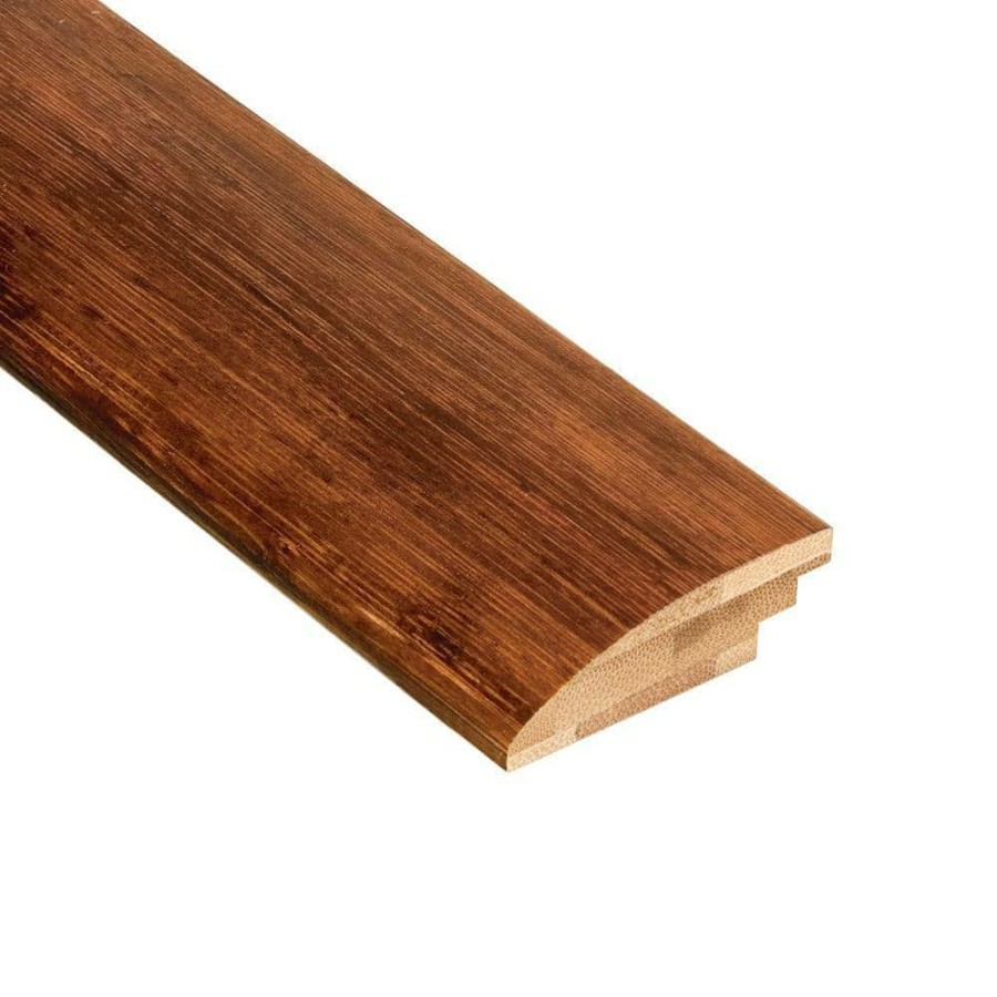 Hardwood Flooring * | Horizontal Honey 9/16 In. Thick X 2 In. Wide X 78 In. Length Bamboo Hard Surface Reducer Molding By Homelegend