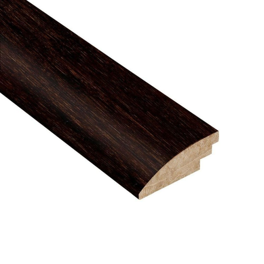 Hardwood Flooring * | Strand Woven Walnut 9/16 In. Thick X 2 In. Wide X 47 In. Length Bamboo Hard Surface Reducer Molding By Homelegend