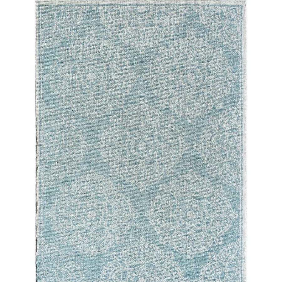 Rugs * | Villa Veranda Icy Blossom White Transitional Abstract 5 Ft. X 7 Ft. Area Rug By Cosmoliving By Cosmopolitan