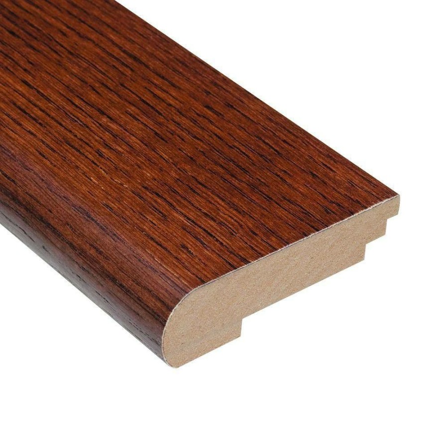 Hardwood Flooring * | Oak Toast 3/8 In. Thick X 3-1/2 In. Wide X 78 In. Length Stair Nose Molding By Homelegend