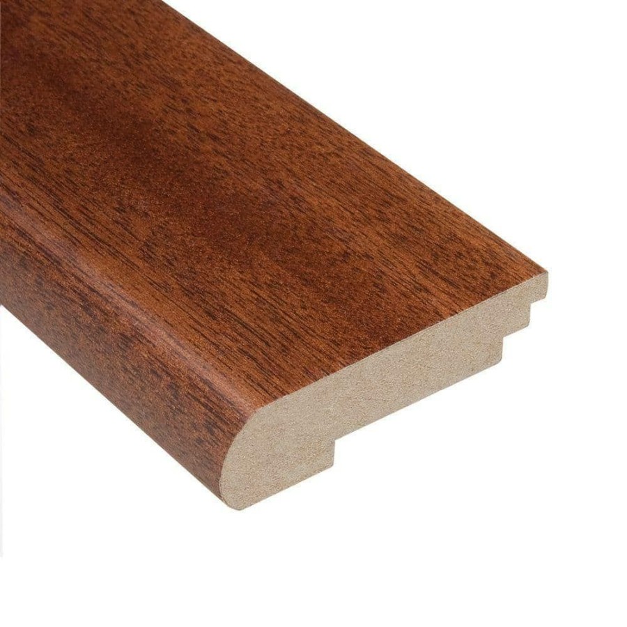 Hardwood Flooring * | Mahogany Natural 3/4 In. Thick X 3-3/8 In. Wide X 78 In. Length Stair Nose Molding By Homelegend