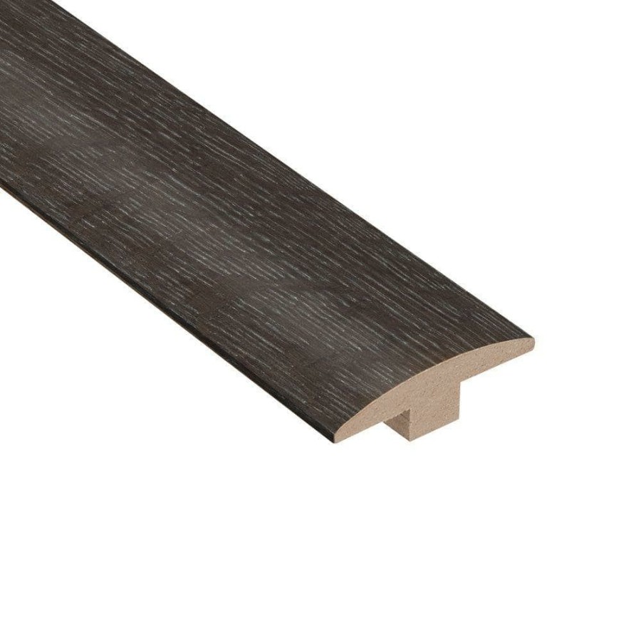 Hardwood Flooring * | Wire Brushed Oak Lindwood 3/8 In. Thick X 2 In. Wide X 78 In. Length T-Molding By Homelegend