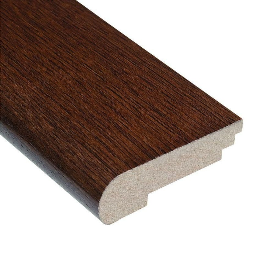 Hardwood Flooring * | Teak Huntington 3/4 In. Thick X 3-1/2 In. Wide X 78 In. Length Stair Nose Molding By Homelegend