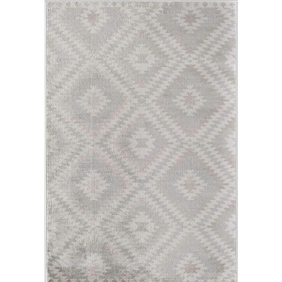 Rugs * | Soleil Sea Breeze Tribal Moroccan Gray 8 Ft. X 12 Ft. Area Rug By Cosmoliving By Cosmopolitan