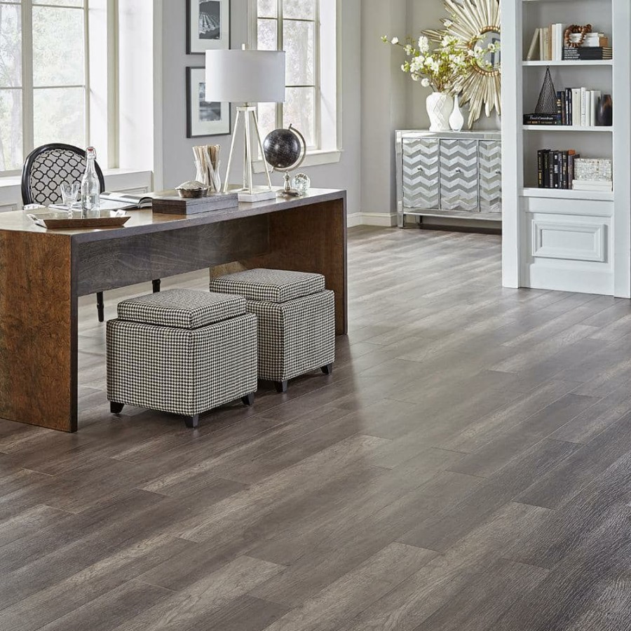 Laminate Flooring * | Textured Oak Carolina 12 Mm Thick X 6.34 In. Wide X 47.72 In. Length Laminate Flooring (756 Sq. Ft. / Pallet) By Homelegend