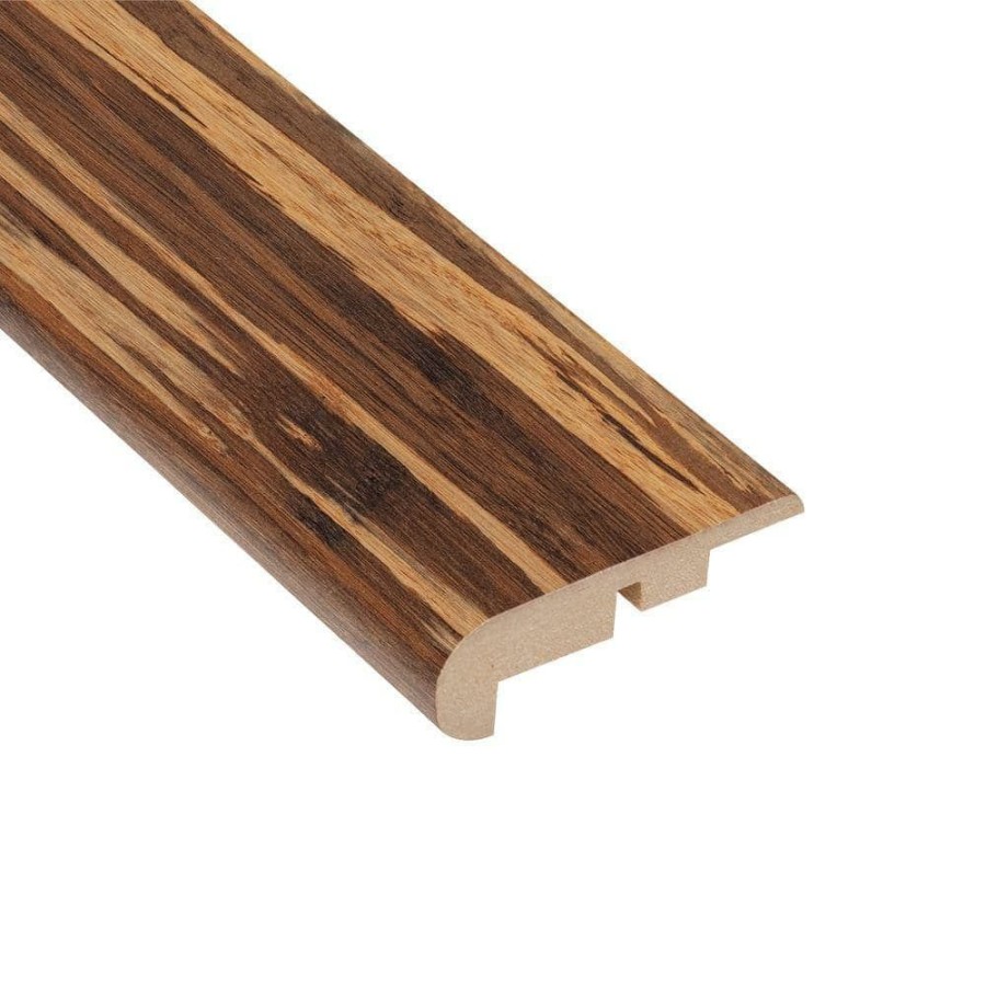 Laminate Flooring * | Makena Bamboo 7/16 In. Thick X 2-1/4 In. Wide X 94 In. Length Laminate Stairnose Molding By Homelegend