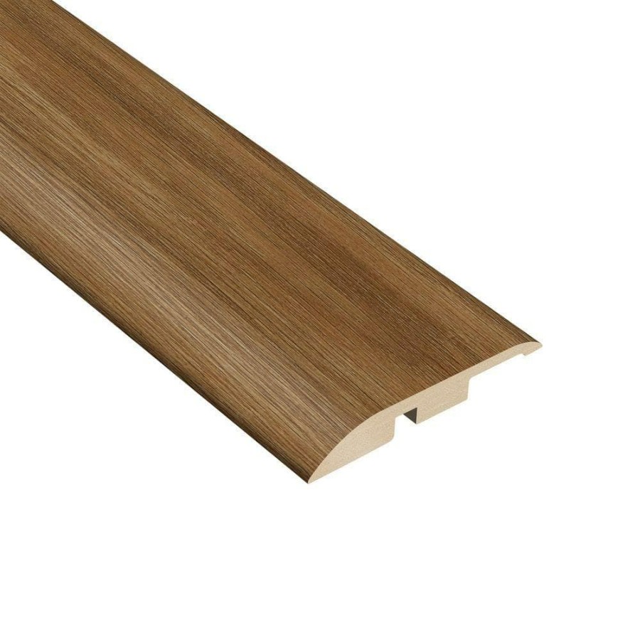 Vinyl Flooring * | Oak Gunstock 1/4 In. Thick X 1-3/4 In. Wide X 94-1/2 In. Length Vinyl Multi-Purpose Reducer Molding By Homelegend