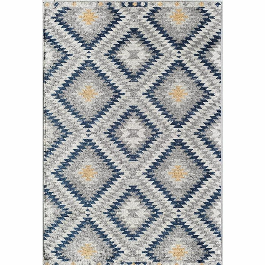 Rugs * | Soleil Sunset Tribal Gray 8 Ft. X 12 Ft. Moroccan Area Rug By Cosmoliving By Cosmopolitan