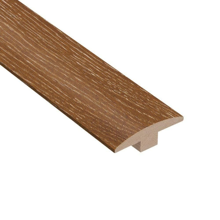 Hardwood Flooring * | Wire Brushed Heritage Oak 3/8 In. Thick X 2 In. Wide X 78 In. Length T-Molding By Homelegend