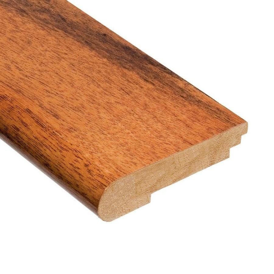 Hardwood Flooring * | Tigerwood 3/8 In. Thick X 3-1/2 In. Wide X 78 In. Length Stair Nose Molding By Homelegend