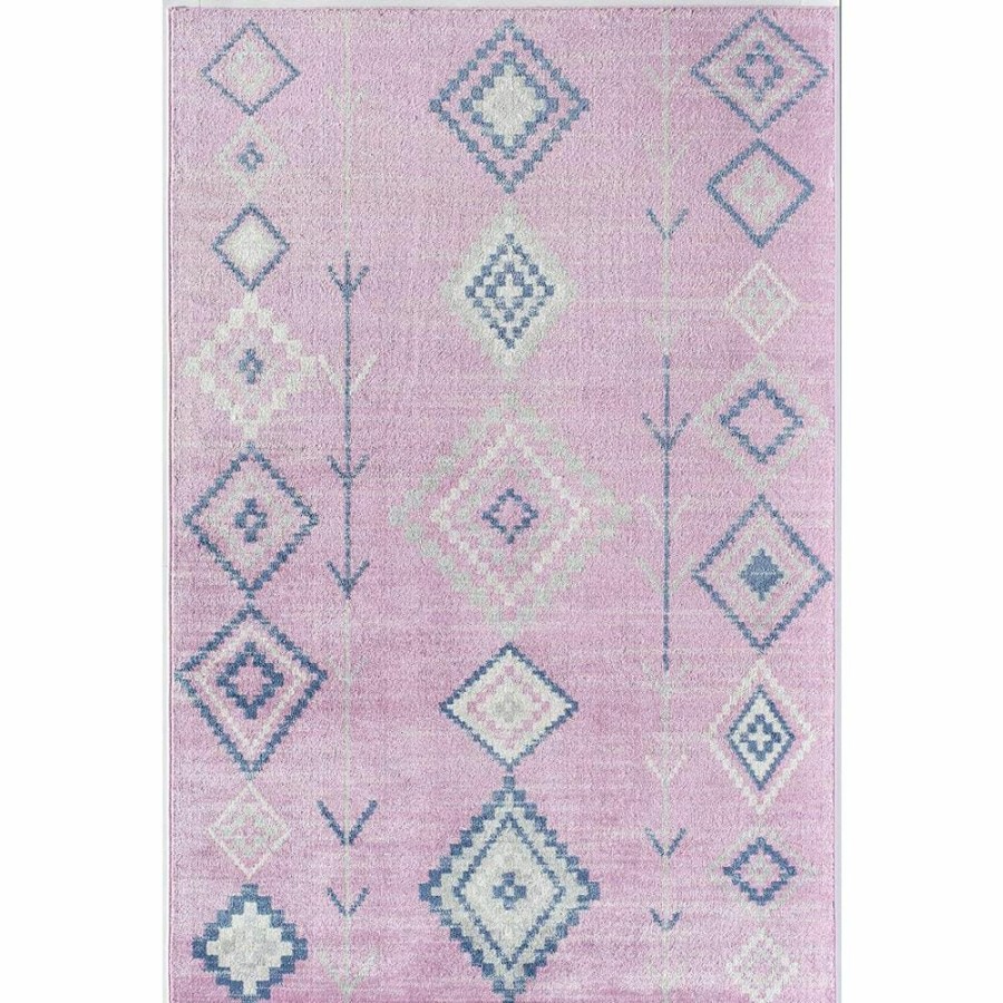 Rugs * | Soleil Native Pink Tribal Moroccan Pink 8 Ft. X 12 Ft. Area Rug By Cosmoliving By Cosmopolitan