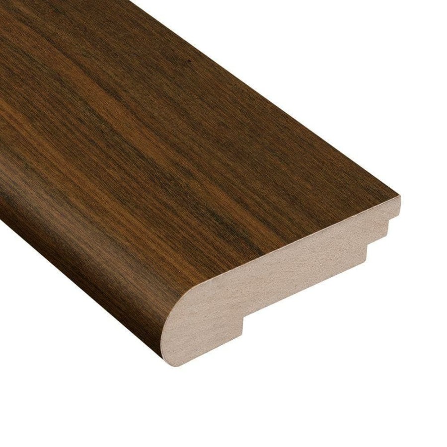 Hardwood Flooring * | Brazilian Walnut Gala 3/8 In. Thick X 3-1/2 In. Wide X 78 In. Length Stair Nose Molding By Homelegend