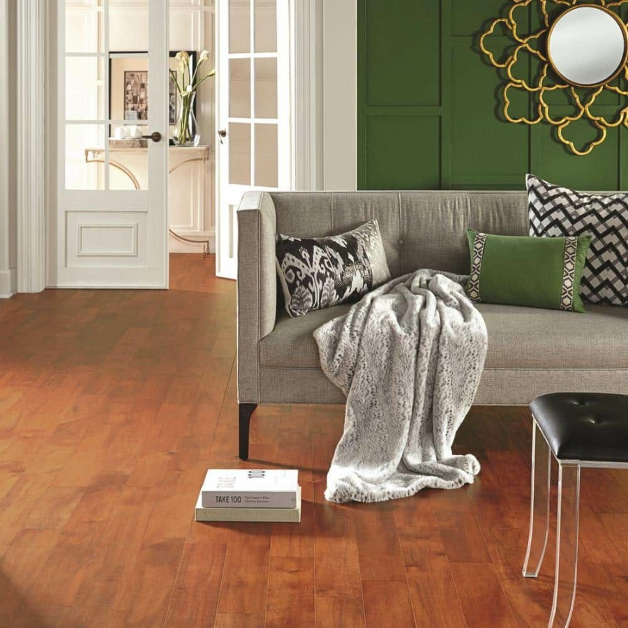 Hardwood Flooring * | Distressed Bronze Acacia 3/8 In. Tx5 In. W X Varying L Click Lock Exotic Engineered Hardwood Flooring(26.25 Sq.Ft./Case) By Homelegend