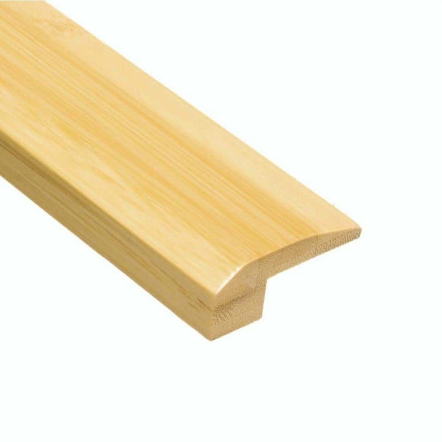 Hardwood Flooring * | Horizontal Natural 1/2 In. Thick X 2-1/8 In. Wide X 78 In. Length Bamboo Carpet Reducer Molding By Homelegend