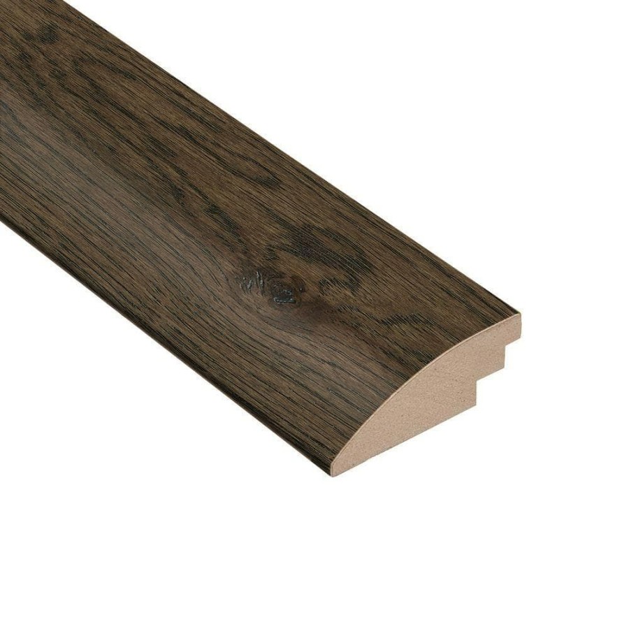 Hardwood Flooring * | Wire Brushed Hickory Coffee 3/8 In. Thick X 2 In. Wide X 78 In. Length Hard Surface Reducer Molding By Homelegend