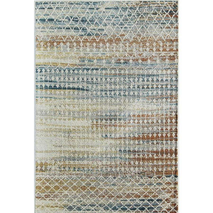 Rugs * | Taylor Tribal Harvest Beige 8 Ft. X 10 Ft. Area Rug By Cosmoliving By Cosmopolitan