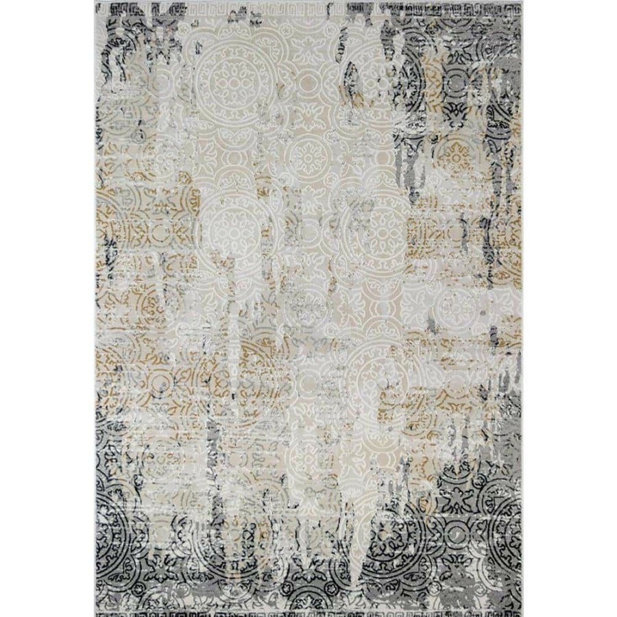 Rugs * | Auden Sundance Yellow 5 Ft. X 7 Ft. Area Rug By Cosmoliving By Cosmopolitan